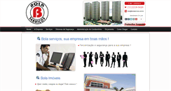 Desktop Screenshot of bolaservicos.com.br