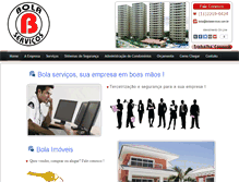 Tablet Screenshot of bolaservicos.com.br